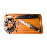 Kit Churrasco seu Time Premium + Faca e abridor Personalizados