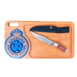 Kit Churrasco seu Time Premium + Faca e abridor Personalizados