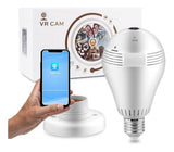 Lâmpada Câmera VR CAM 360 Wifi Celular iPhone e Android
