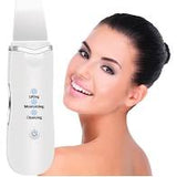 Peeling Ultrassônico e Lifiting - Limpeza Facial- com Recarga USB