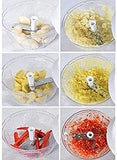 Mini Processador Manual Booster Power - Triturador De Legumes, Verduras e Temperos